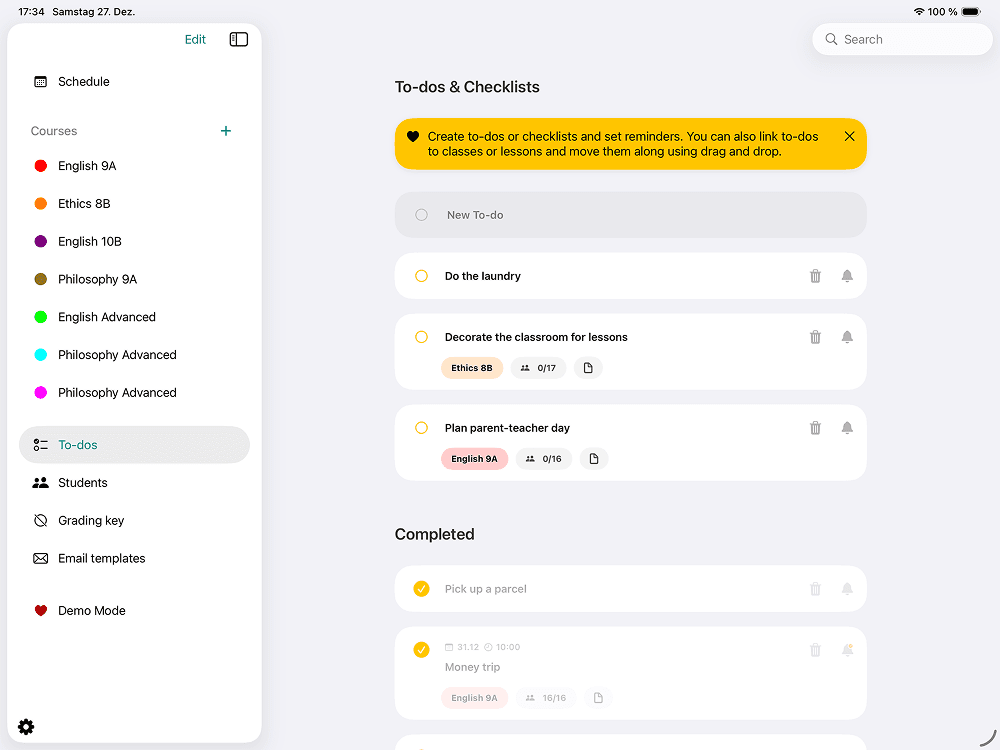To-dos & Checklists